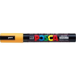 ポスカ 中字丸芯 インク色:パステルオレンジ 品番:PC5MP.4 三菱鉛筆(uni) 専門ストア サインペン