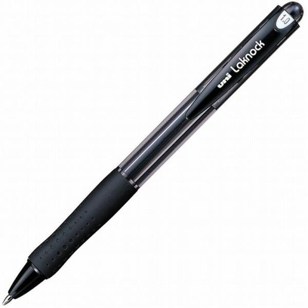 （10本セット） ベリー 楽ノック 太字1.0mm インク色:黒 品番:SN10010.24 三菱鉛...