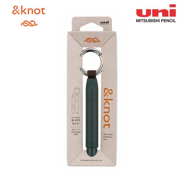＆knot カラビナ付きボールペン ジェットストリームインサイド 品番:SXAK05.7 ボール径:...