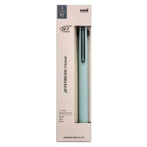 三菱鉛筆 ジェットストリーム プライム 3色ボールペン 細0.5mm 軸色