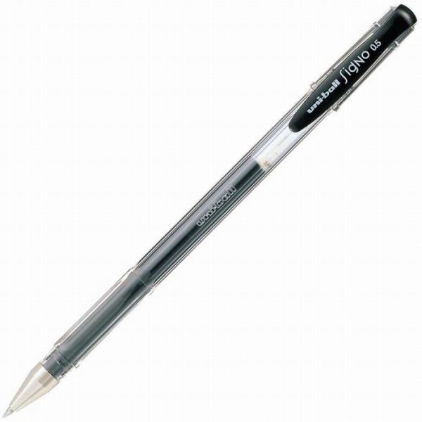 （注文条件:10本単位） ユニボール シグノ 細0.5mm インク色:黒 品番:UM100.24 三...