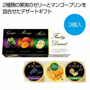 ケース販売のみ・３０箱単位でご注文下さい　フルーティーデザート3個　　送料無料　粗品/販促品に最適！