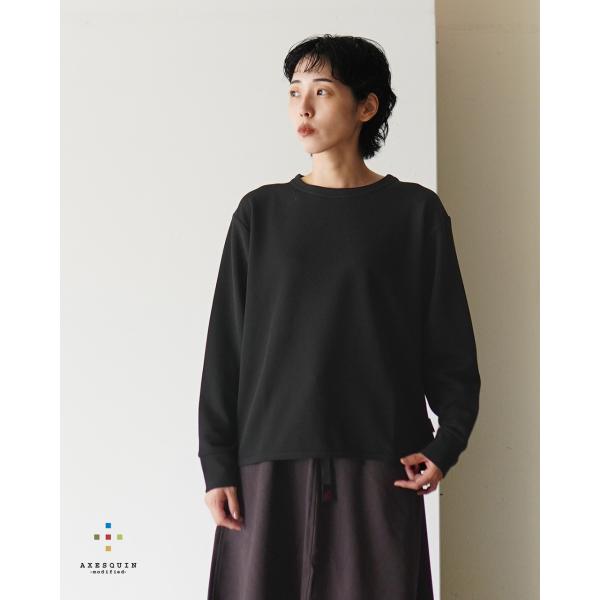 アウトレット！アクシーズクイン AXESQUIN Tシャツ クイックドライ エコワッフル ロングスリ...