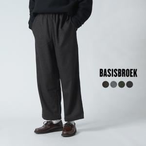 バージスブルック BASISBROEK ブデル BUDEL イージーパンツ ワイド ストレート メンズ BJ-69WL セール｜crouka