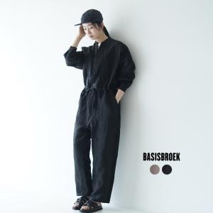 バージスブルック BASISBROEK ライデン LEIDEN オールインワン ジャンプスーツ レディース メンズ 2022春夏 BJ-37 アウトレット30%off｜crouka