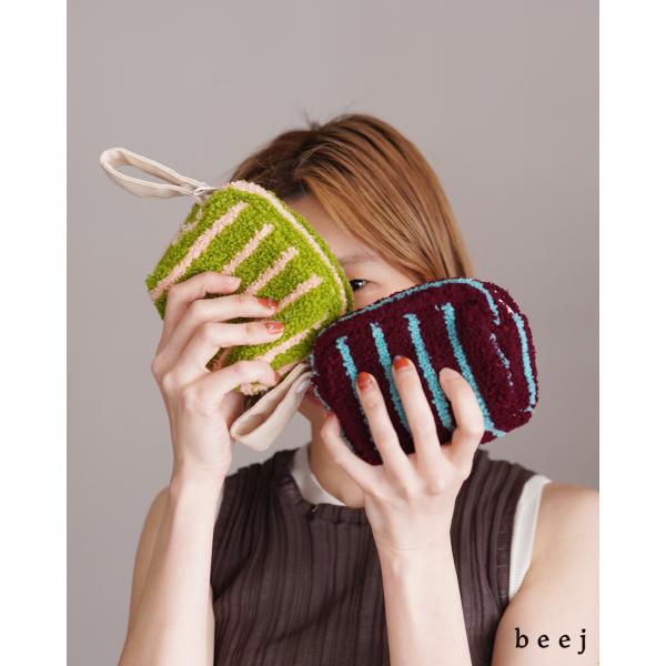 ビージ beej ポーチ ループ ミニポーチ チャーム レディース Loop mini porch ...