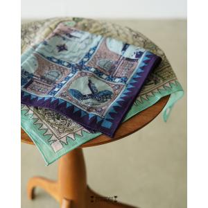ビンドゥー BINDU バンダナ ハンカチ  ユニセックス Bandana morocco SERIES インド綿 ギフト｜Crouka Yahoo!店