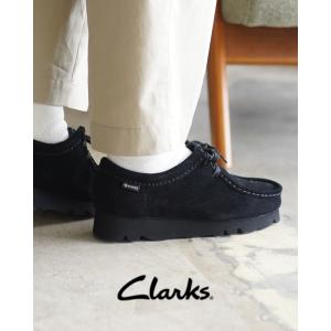 Clarks（クラークス） ワラビーブーツ ゴアテックス メープル スエード