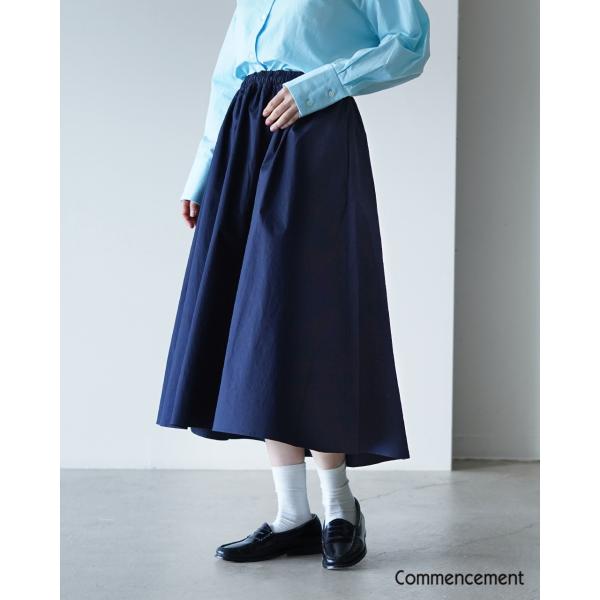 コメンスメント Commencement スカート ギャザースカート レディース Gather Sk...