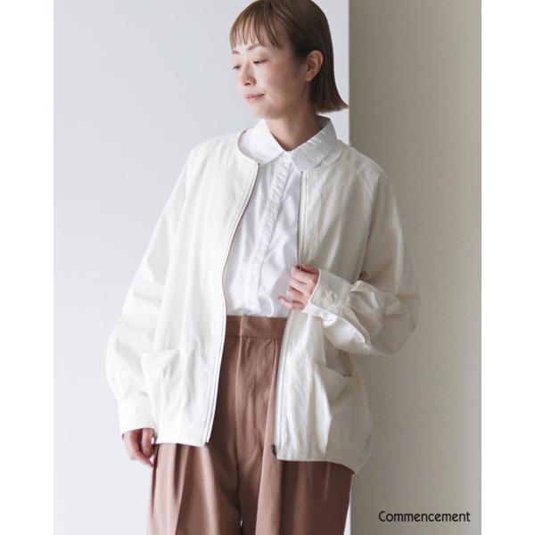 期間限定P15倍！コメンスメント Commencement ライトアウター ノーカラーショートジャン...
