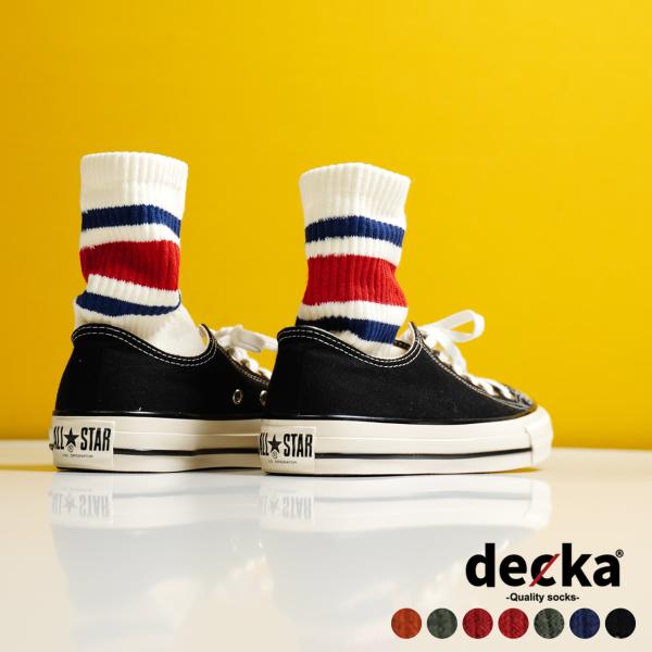 デカクオリティソックス/decka Quality socks 80`s Skater Socks ...