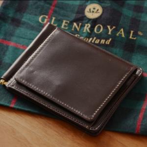 グレンロイヤル GLENROYAL マネークリップ MONEY CLIP WITH POCKET  小銭入れ付き 財布レディース メンズ  財布 03-6164 送料無料