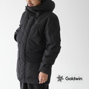 ゴールドウィン Goldwin ゴアテックス ドライバーズ フーデッド ダウン コート GORE-TEX Hooded Down Coat メンズ GL21300P｜crouka