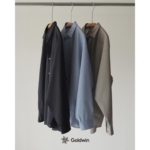 週末限定クーポン対象 ゴールドウイン Goldwin ハイツイステッドウールリラックスシャツ メンズ...