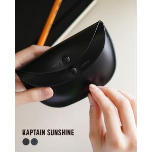 キャプテンサンシャイン KAPTAIN SUNSHINE スモールサイズ ラウンド ウォレット コインケース Round Wallet Sml｜crouka