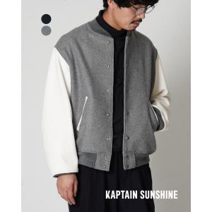 KAPTAIN SUNSHINE◇コーチジャケット/40/ウール/BLU/KS7FJK10