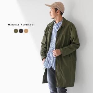 マニュアルアルファベット MANUAL ALPHABET ヨーク スリーブ シャツ