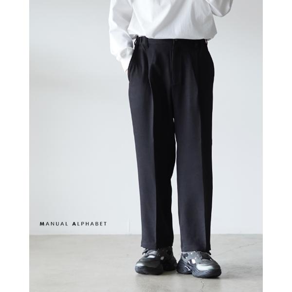 マニュアル アルファベット MANUAL ALPHABET ファンクショナル ツイル タック トラウ...