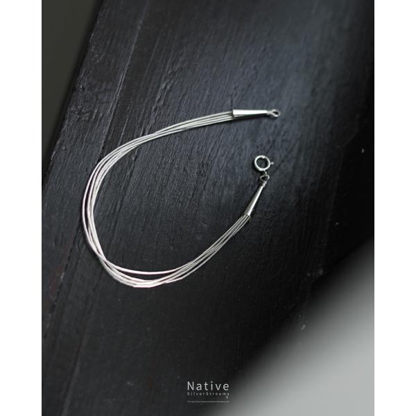 ネイティブシルバーストリーム Native SilverStreams ブレスレット リキッドシルバ...