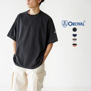 アウトレット オーシバル オーチバル ORCIVAL クルーネック ショートスリーブ プルオーバー CREW NECK SHORT SLEEVE P.O. OR-C0228PTC｜crouka