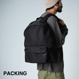 パッキング PACKING【日本別注】パデッド バックパック PC PADED BACKPACK リュック ブラック 黒 ユニセックス 2023秋冬 IN-001｜crouka