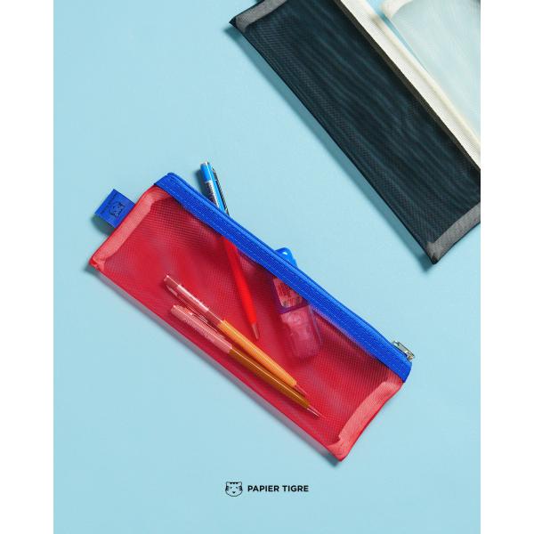 パピエ ティグル PAPIER TIGRE ペンケース メッシュポーチユニセックス POKET PE...