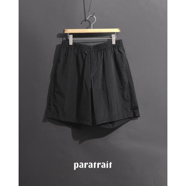 パラトレイト paratrait ショートパンツ バークスキンショーツ メンズ BARK SKIN ...