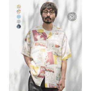 ポータークラシック PORTER CLASSIC シャツ アロハシャツ オープンカラー 開襟 ディズニー ダンボ シンデレラ DP-024-3285 DP-024-3289 mcpn10
