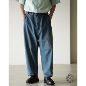 ポータークラシック PORTER CLASSIC ブレックファスト デニム ファティー パンツ メンズ BREAKFAST DENIM FATTY PANTS PC-005-3850 【レビュー企画対象】 cpn10
