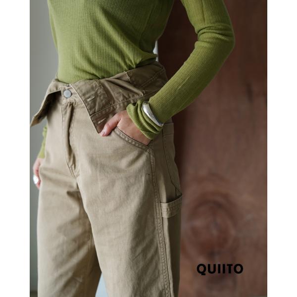 期間限定P15倍！キイト QUIITO デニムパンツ W ウエストペインター PT レディース W ...