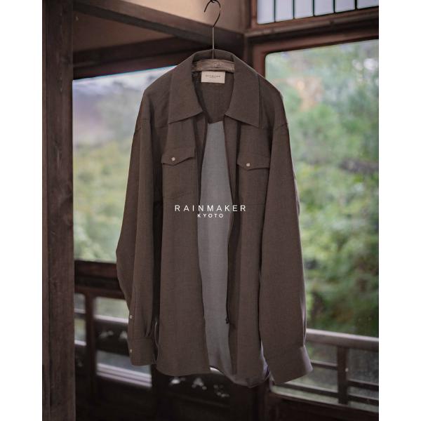 期間限定P10倍！アウトレット！レインメーカー RAINMAKER シャツ メランジツイルウエスタン...