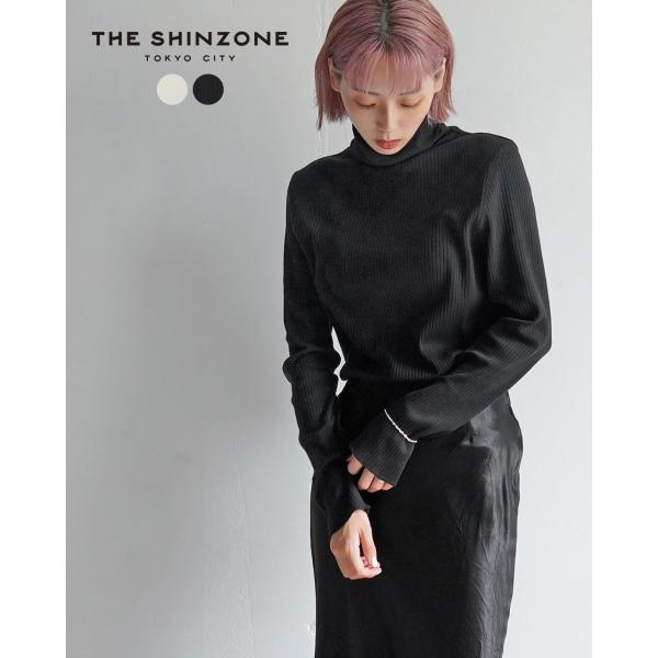 シンゾーン/THE SHINZONE ハイネック リブ/HIGH NECK RIB タートルネック ...