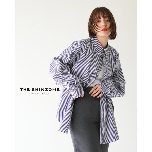 シンゾーン THE SHINZONE  ダディ シャツ DADDY SHIRTS STRIPE スト...