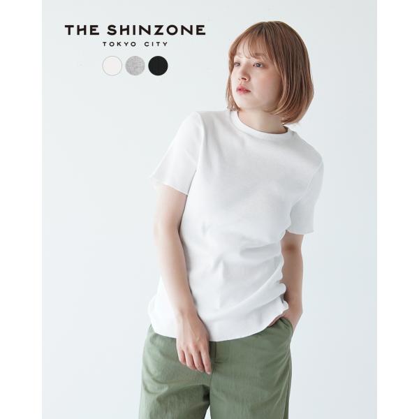 シンゾーン THE SHINZONE コンパクト リブ Tシャツ COMPACT RIB TEE カ...