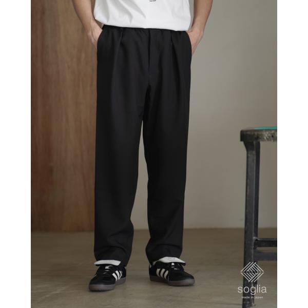 ソリア soglia パンツ リラックスメランジ メンズ RELAXING Melange Pant...