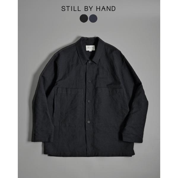 スティルバイハンド STILL BY HAND ブルゾン ジャケット ブラック ネイビー 黒 紺 メ...