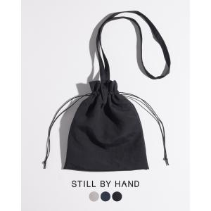 スティルバイハンド STILL BY HAND クロス ポーチ Cloth pouch ショルダーバッグ 鞄 グレー ベージュ ネイビー ブラック 2024春夏 GD01241｜crouka