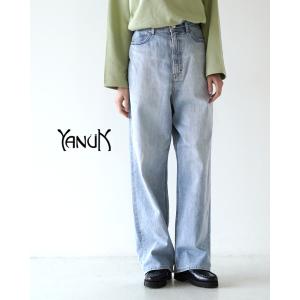 \"金子綾×藤原裕×YANUK\" トリプルコラボレーション デニムパンツ 24 YANUK ヤヌーク 