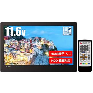 ポータブル 液晶テレビ フルセグ搭載 HDMI入力 車載用バック