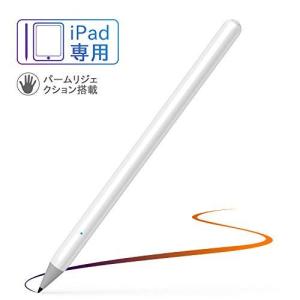 IPADタッチペン スタイラスペン iPadペンシル パームリジェクション搭載 USGMoBi オートスリープ機能 極細ペン先 USB充電式