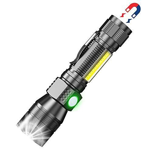 懐中電灯 led 充電式 紫外線 ブラックライト - Spriak COBマグネットテール 1865...