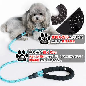犬 リード 犬用 首輪 ロープ おしゃれ 長い...の詳細画像4