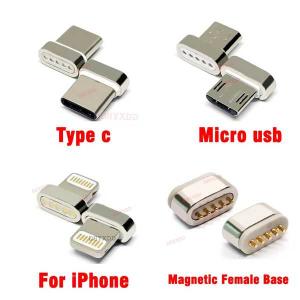 マイクロUSB磁気コネクタ 5ピン ラップトップおよびタブレット用 タイプC メスベース｜crowdshop