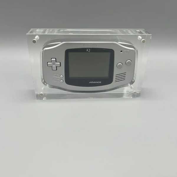 ゲームボーイの高度なgba用の透明なアクリル磁気カバー 収納ボックス