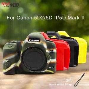 ソフトシリコン保護ケース DSLRカメラバッグ canoneos 5d mark ii for canon 5d2｜crowdshop