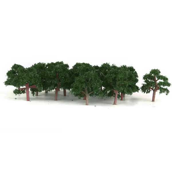 25x Model Trees Layout Train Railway Wargame Lands...