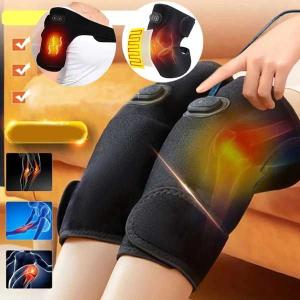 Infrarered Heating Therapy Kneepads Shoulder Masage Heated Knee Straps Adjustable Extension Pads Relieve Arthritis Knee Pain｜crowdshop