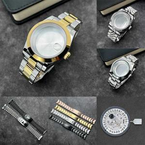 NH72 MOD カスタム 自動巻 腕時計】スケルトン ブラック ゴールド NH72