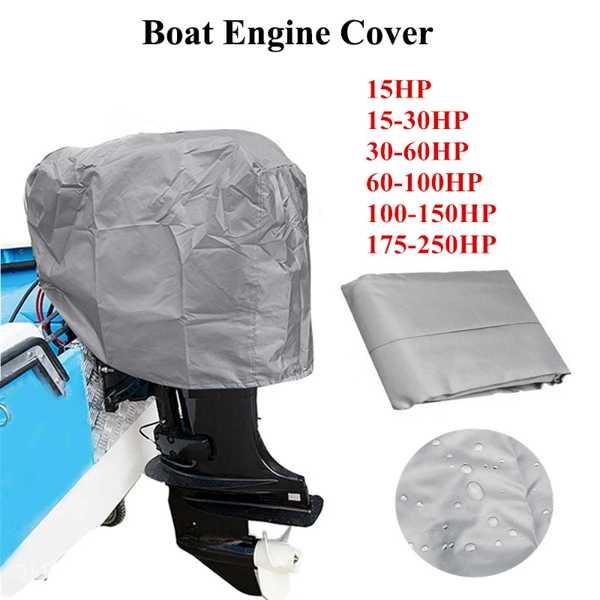 15-250hp 210d-ヨット ボートエンジン 船外機カバー 防水 防塵