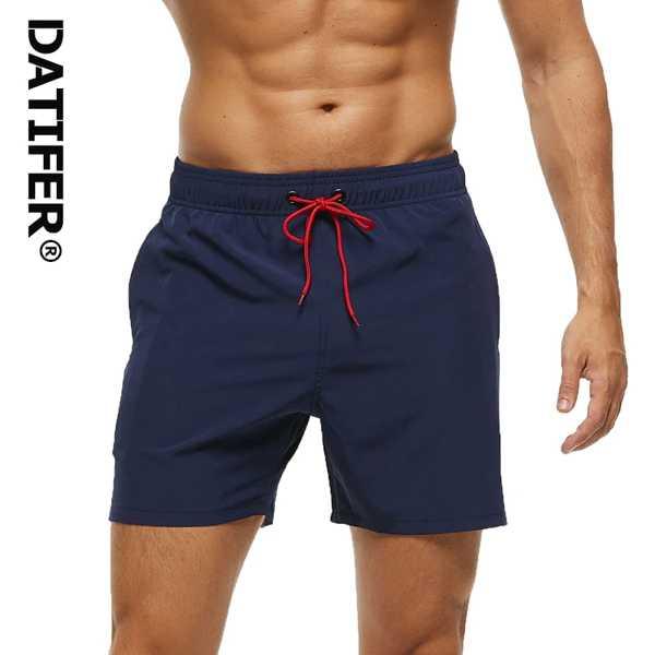 Dahifer-夏用の男性用速乾性ショーツ 快適で通気性のあるメッシュ生地 水泳に最適 大型サイズあ...